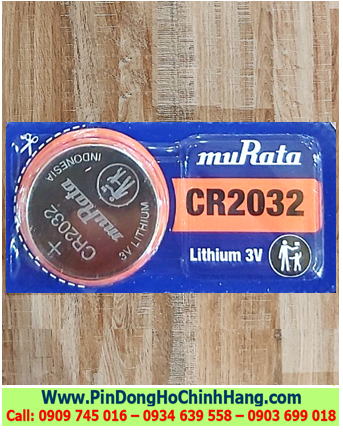 Pin Murata CR2032 Lithium 3V